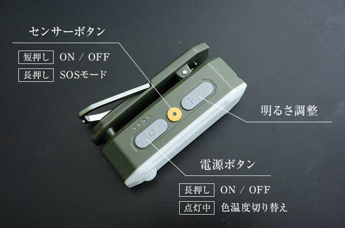 AL01のボタン説明