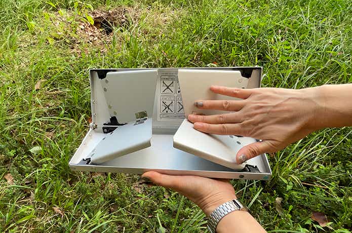 A4 アルミポップアップテーブル