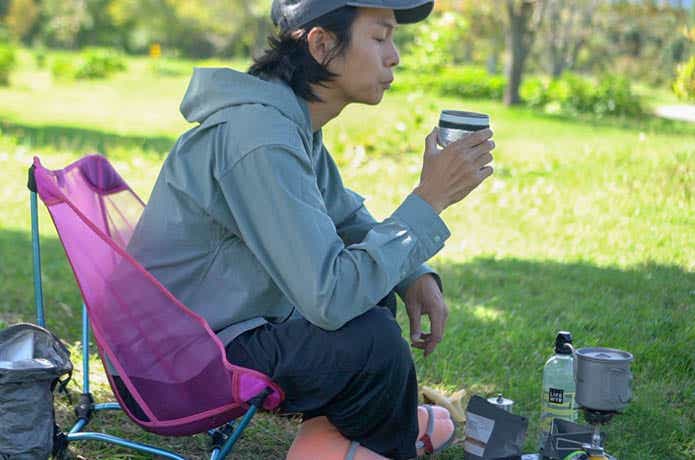 LIXADAのチタンコーヒーポット