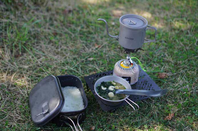 LIXADAのチタンコーヒーポット