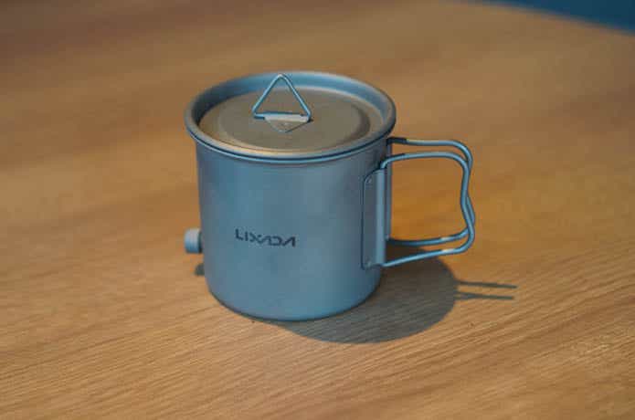 LIXADAのチタンコーヒーポット