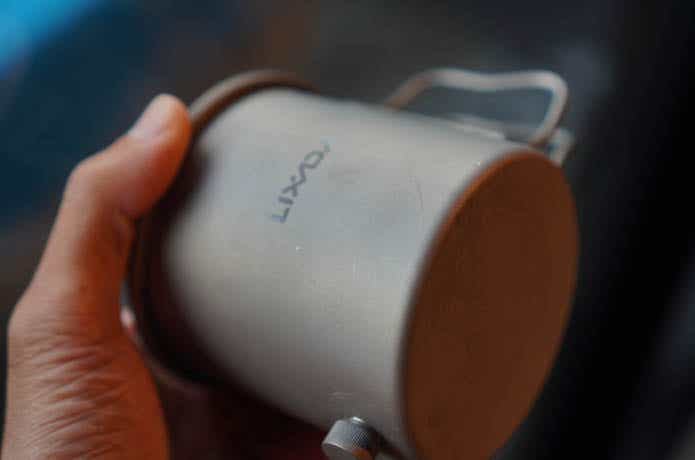 LIXADAのチタンコーヒーポット