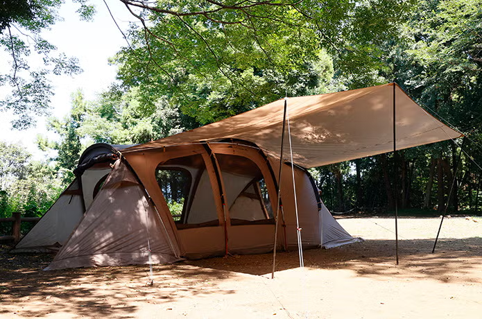 ビジョンピークス「2ルームテント クアトロアーチ２ルーム＋RF VP160101K01」