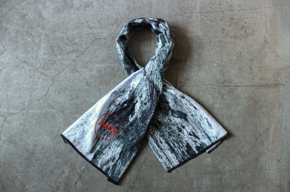 CHAORAS / スポーツてぬぐい（CAMP HACK exclusive）BLACK BARK