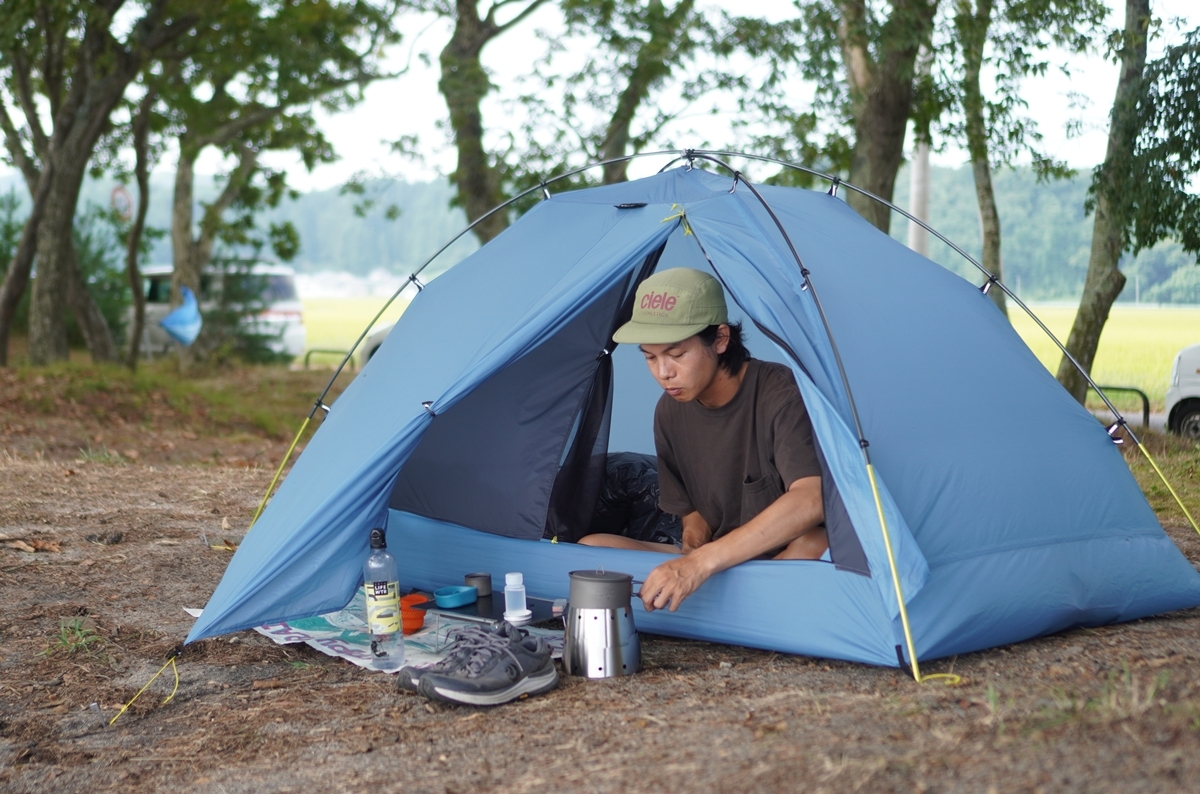 パーゴワークスのZENN DOME SHELTER