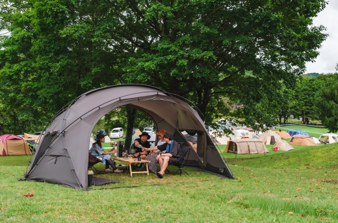 キャンプの様子