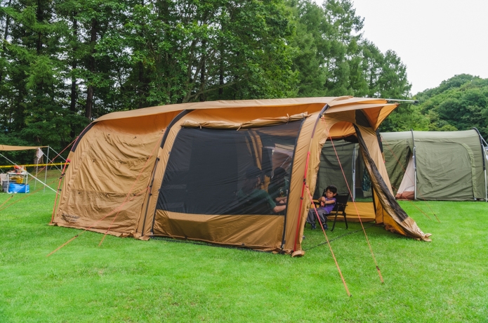 キャンプの様子