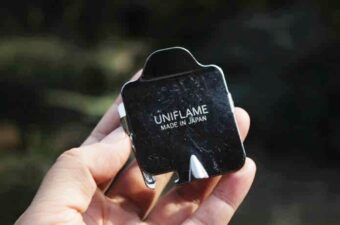 ユニフレームのガス抜きクリップ