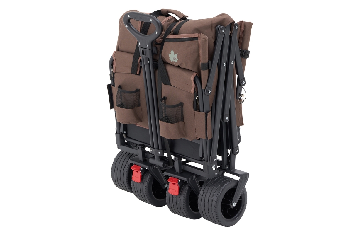 【ロゴス新作】2つのキャリーカート同時発売！“バッグに収まる”＆“座れる”機能が便利すぎる