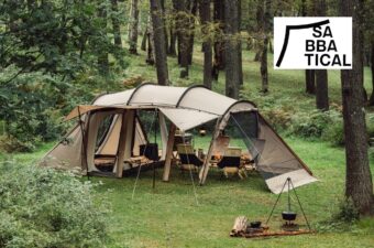 「広くて最高」「開放感やばい」サバティカルの名作テントが進化！秋キャンプの準備は今のうちに