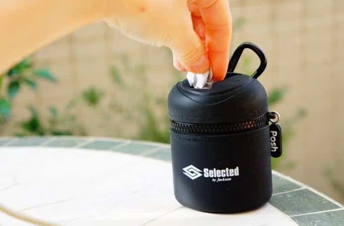 ジャクソン「ポッシュ（携帯ゴミ箱）」