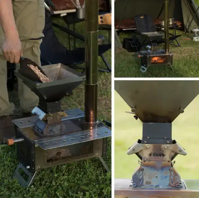 S'more「Magic Stove」をペレットストーブ化