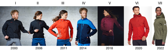 マムート　ソフトシェル　新作