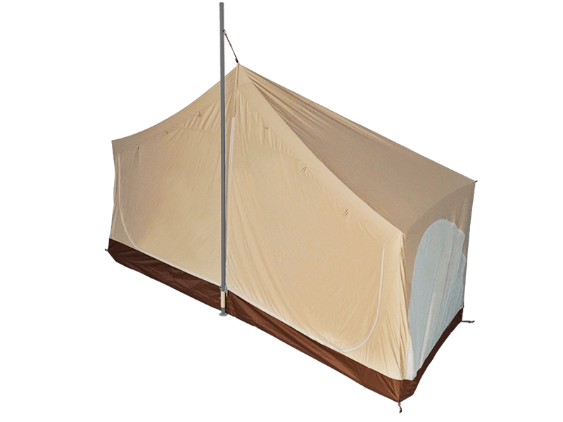 タケノコテント専用のグランドシート。設置も簡単