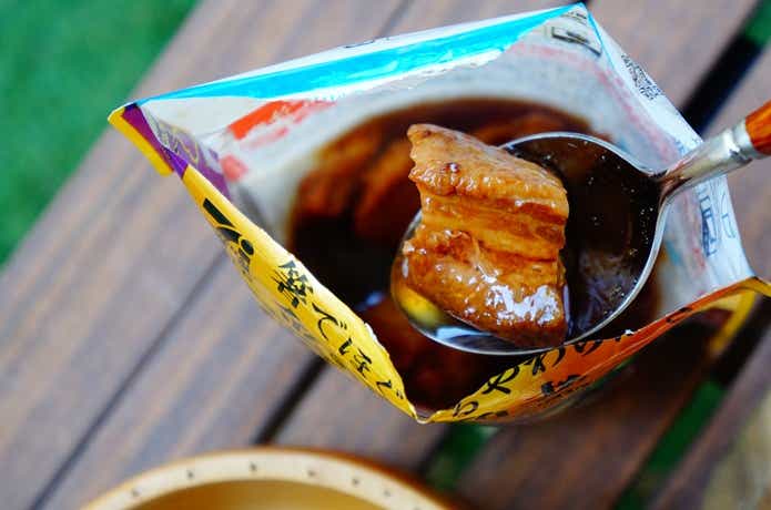 セブンプレミアム「箸でほぐれるやわらかさ　金の豚角煮」