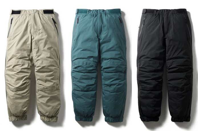 スノーピーク　「Wool Jacquard（ウールジャガード）」「GORE-TEX Weatherproof Down（ゴアテックス ウェザープルーフダウン）」