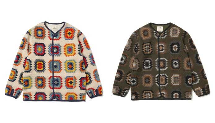 スノーピーク　「Wool Jacquard（ウールジャガード）」「GORE-TEX Weatherproof Down（ゴアテックス ウェザープルーフダウン）」