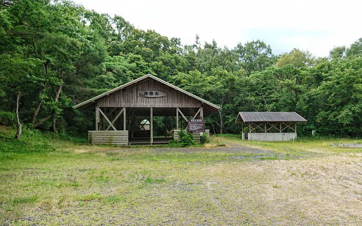 無料で利用できるキャンプ場。眺望も良好