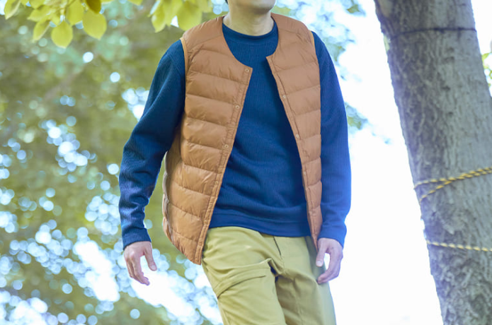 ワークマン リペアテック(R)洗えるフュージョンダウン(R)ライトベスト