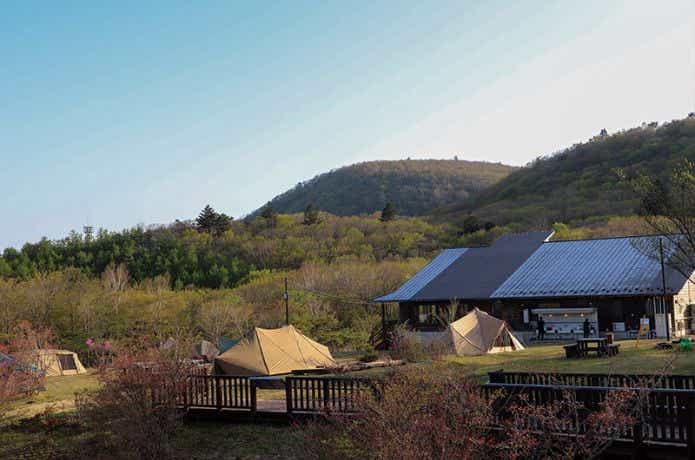 山の駅たかはら STAR LIGHT BASE CAMPのサイト