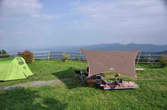 星と緑の創造センターでキャンプ