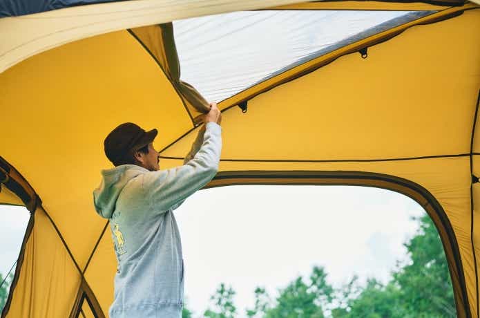 HILLS FIELD(ヒルズフィールド)の新作「OVAL TENT(オーバルテント)」