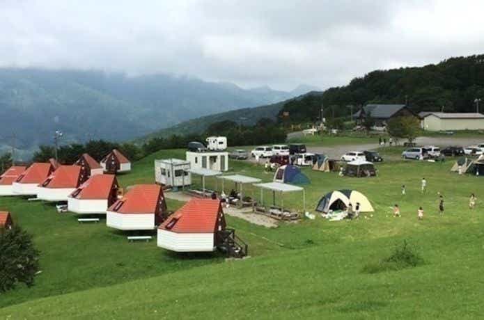 北斗市きじひき高原キャンプ場のサイト