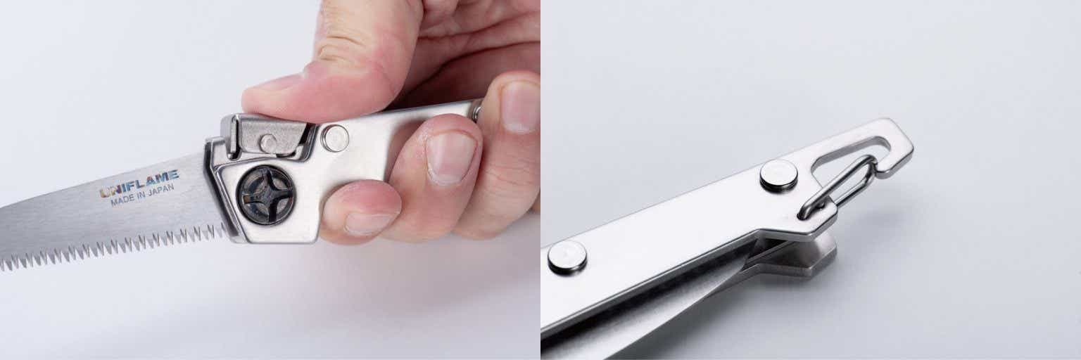 UFブッシュクラフトナイフ・燕三条乃鋸　セット