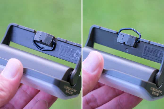 スリムライトミニの金属ループ