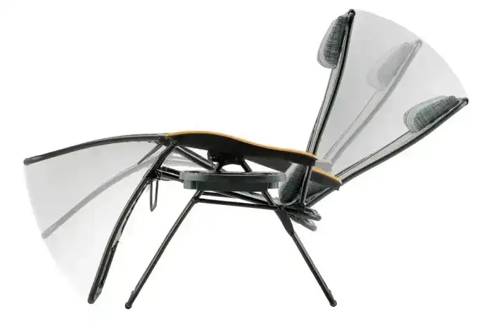 コールマン インフィニティチェア エアーのリクライニング構造