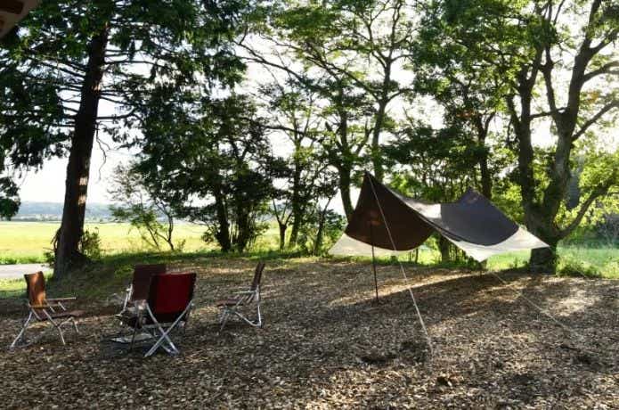 まるがやつキャンプ場 宙-SORA-でキャンプ