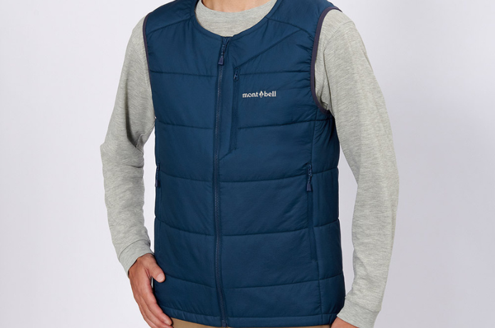モンベル U.L サーマラップ ラウンドネックベスト