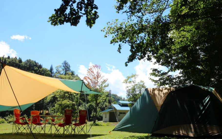 豊富なアクティビティが魅力。開放感のあるサイトでのびのび過ごせる