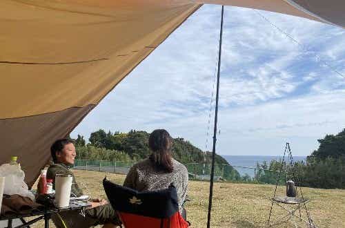 絶景の露天風呂が魅力。ソロ・デュオ専用サイトあり