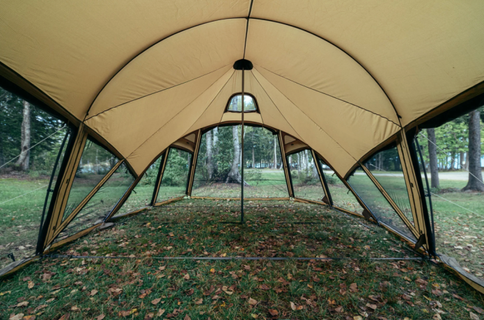 ゼインアーツ新作テント「GINGA（ギンガ）」