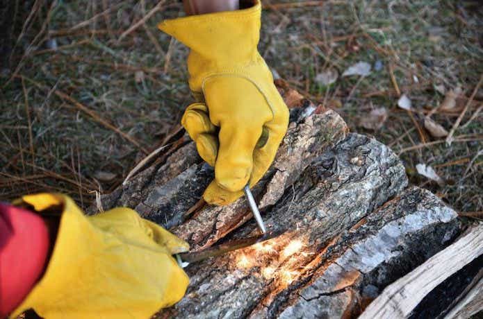 UFブッシュクラフトナイフ・燕三条乃鋸　セット