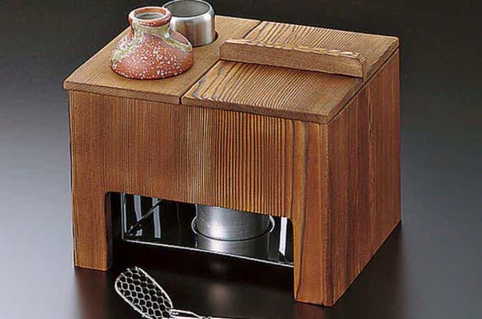 ヤマコー 焼杉 湯豆腐セット