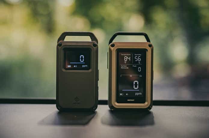 エレコム ネストアウト 「NESTOUT 一酸化炭素アラーム 3in1」「NESTOUT 一酸化炭素アラーム ベーシック」