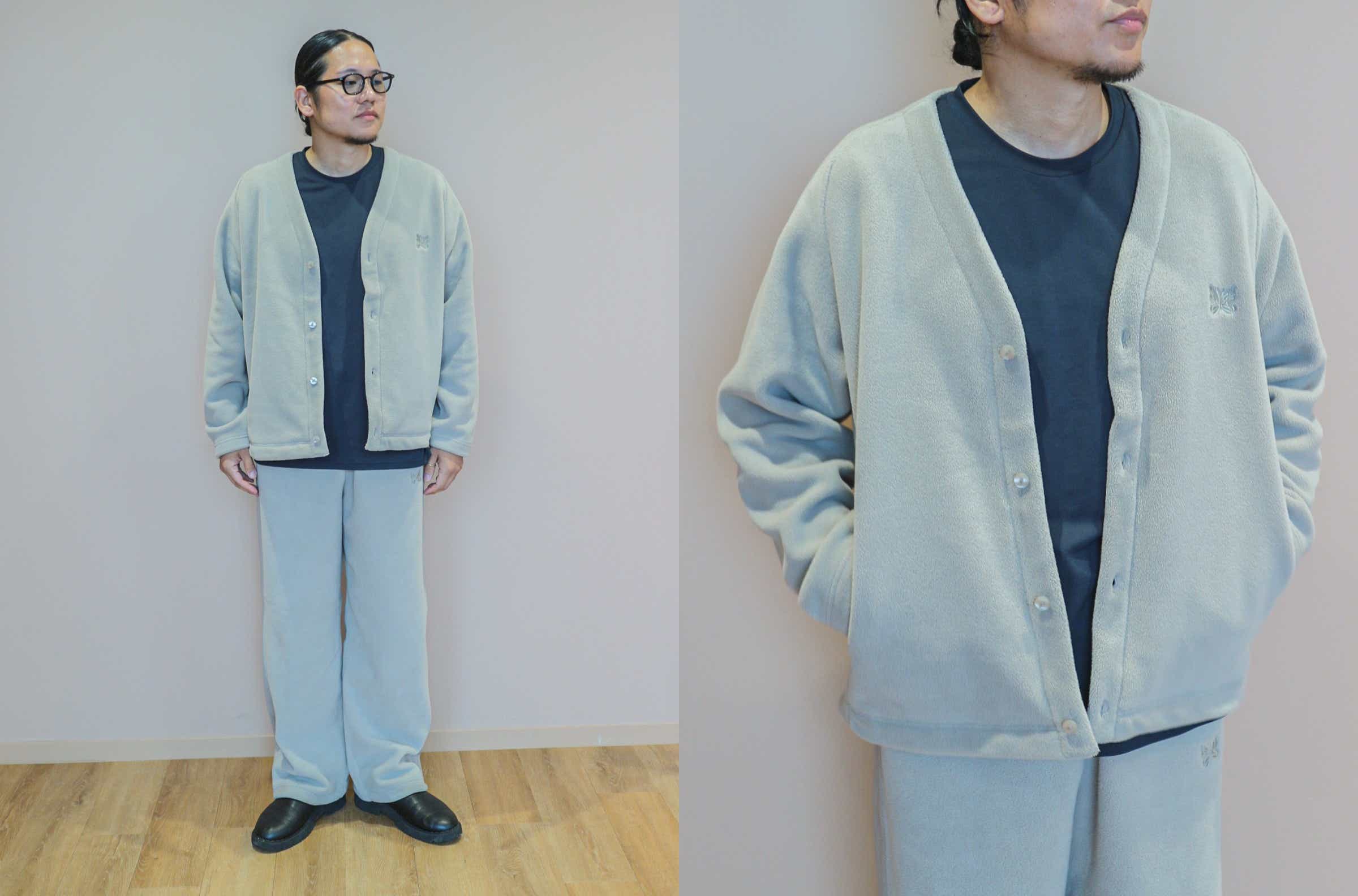 ユニクロ×ニードルズコラボのカーディガン