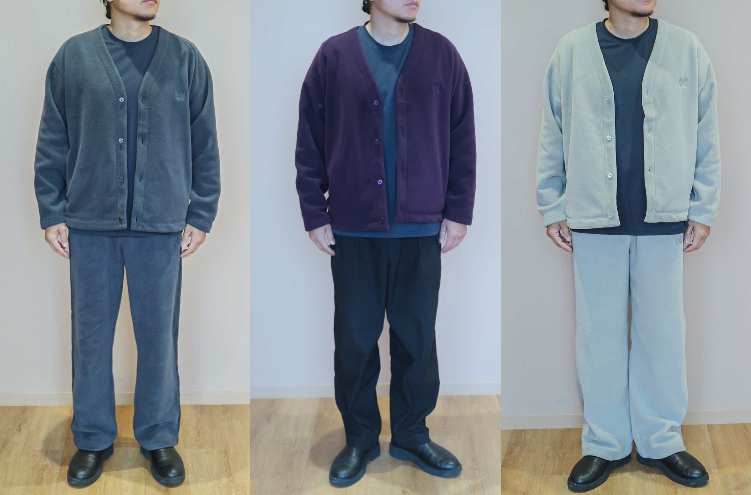 ユニクロ×ニードルズコラボのカーディガン