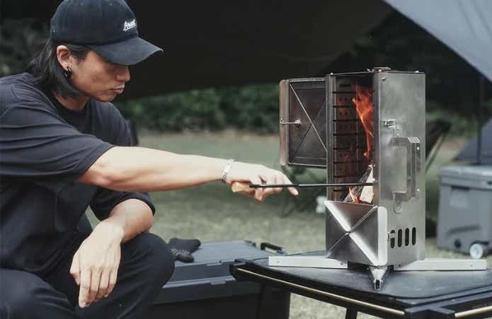 CAVE　縦横グリル　makuake　