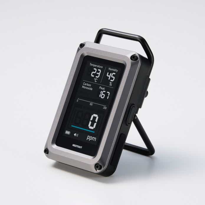 エレコム ネストアウト 「NESTOUT 一酸化炭素アラーム 3in1」「NESTOUT 一酸化炭素アラーム ベーシック」