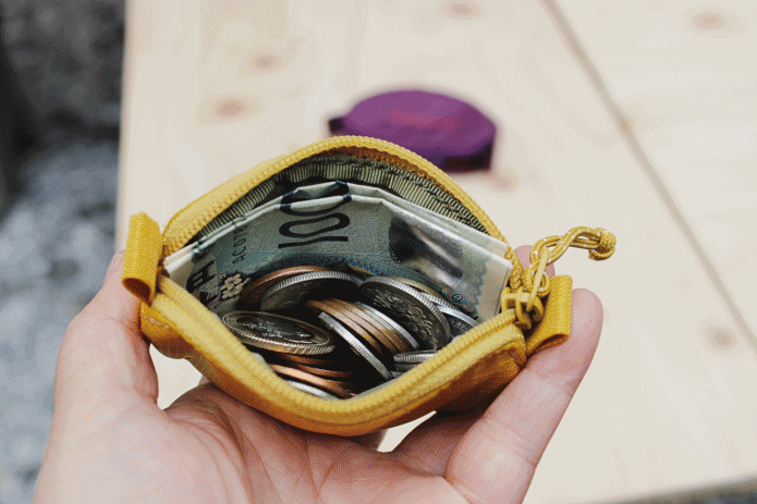 小銭収納のビフォーアフター