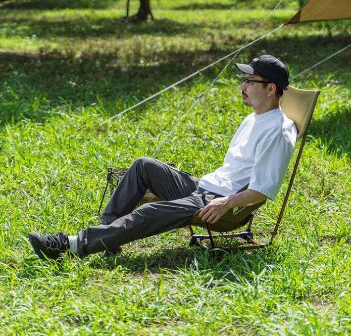 フィールドア ポータブルチェア ハイバック