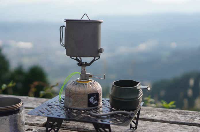 LIXADAのチタンコーヒーポット