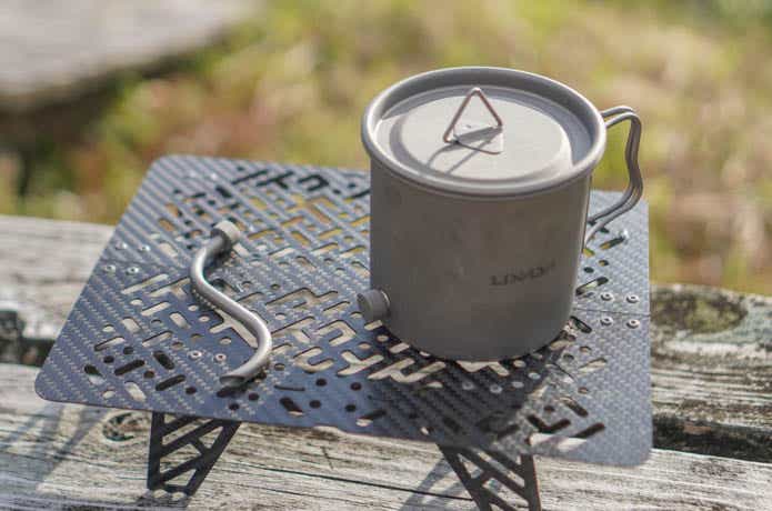 LIXADAのチタンコーヒーポット