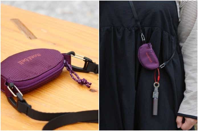 コインパースをショルダーバッグにアレンジ