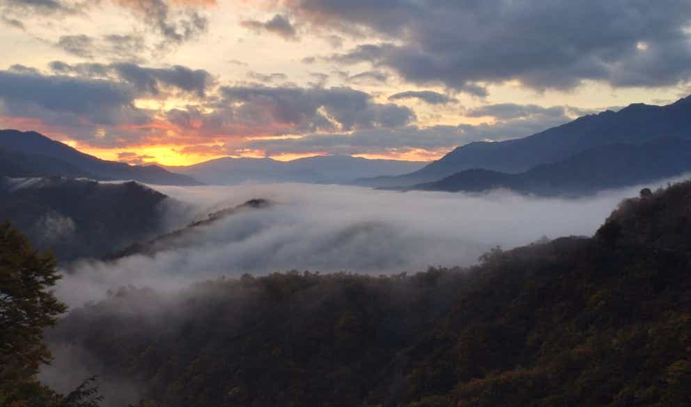 標高が高く、夏場も涼しい。温泉が併設されているのもうれしい