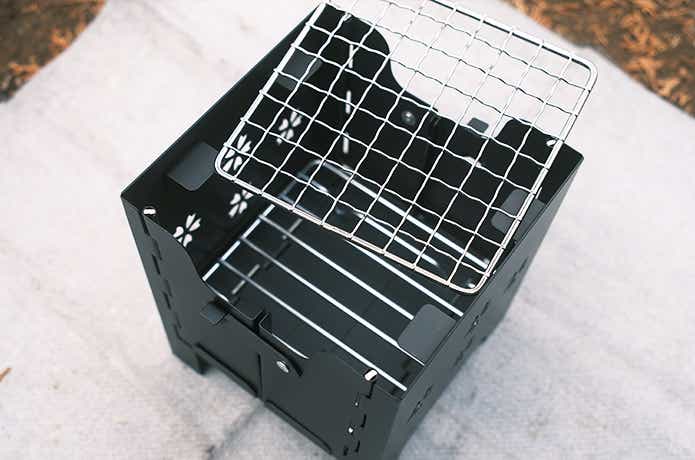 マイクロストーブコンロの網とロストル