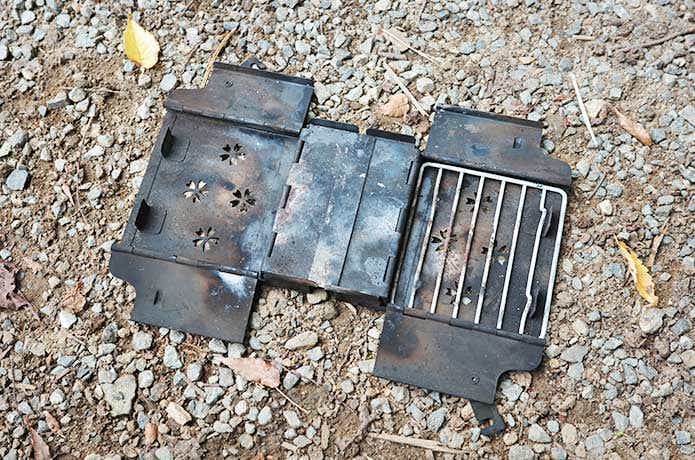 10回使ったマイクロストーブコンロ